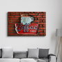 Wallity CAM-4014 Pintura Decorativa de Vidrio Templado Multicolor 46 x 72 cm